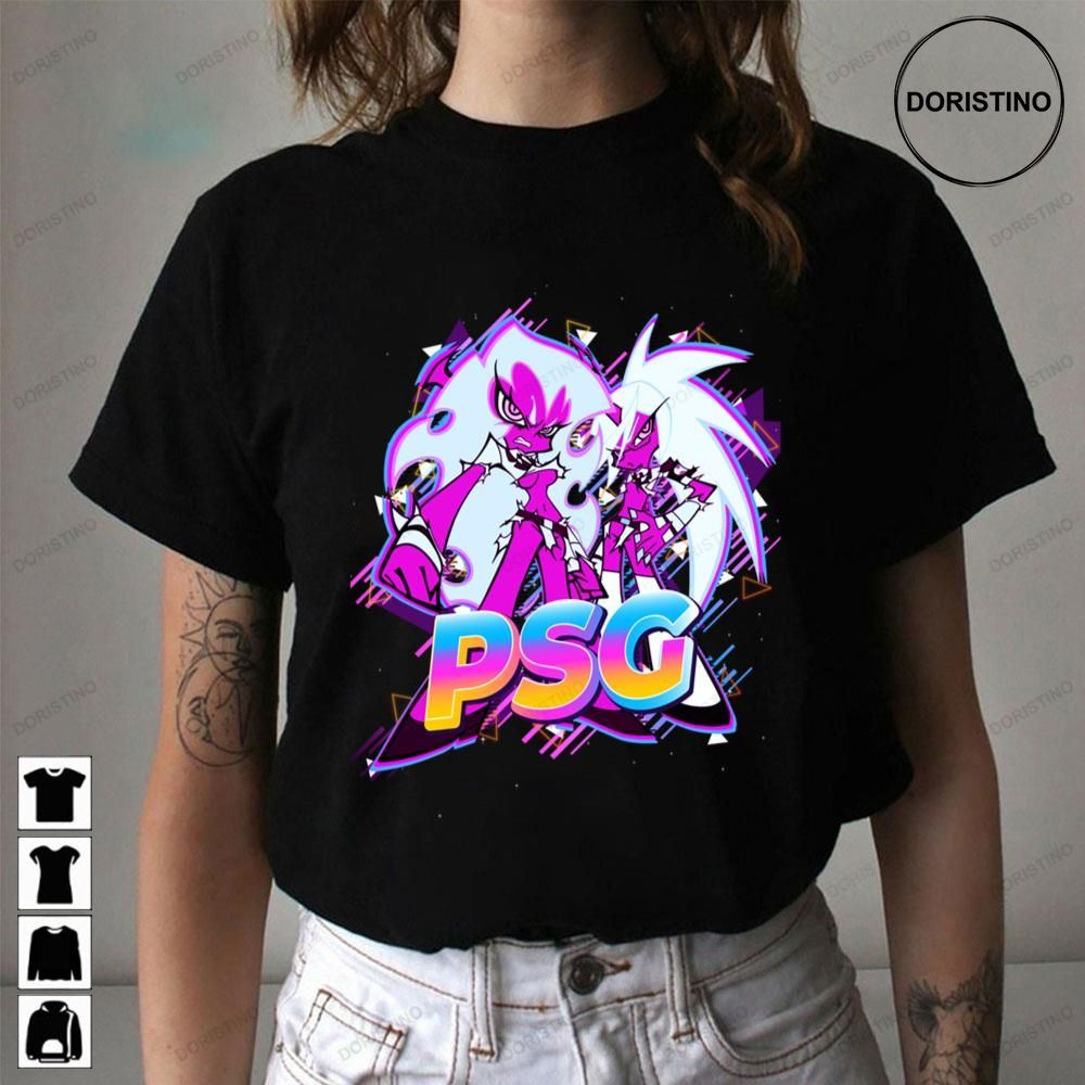 Panty And Stocking With Garterbelt Retro Limited Edition T-shirts